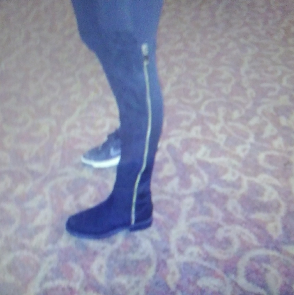 Bamboo Knee Boots